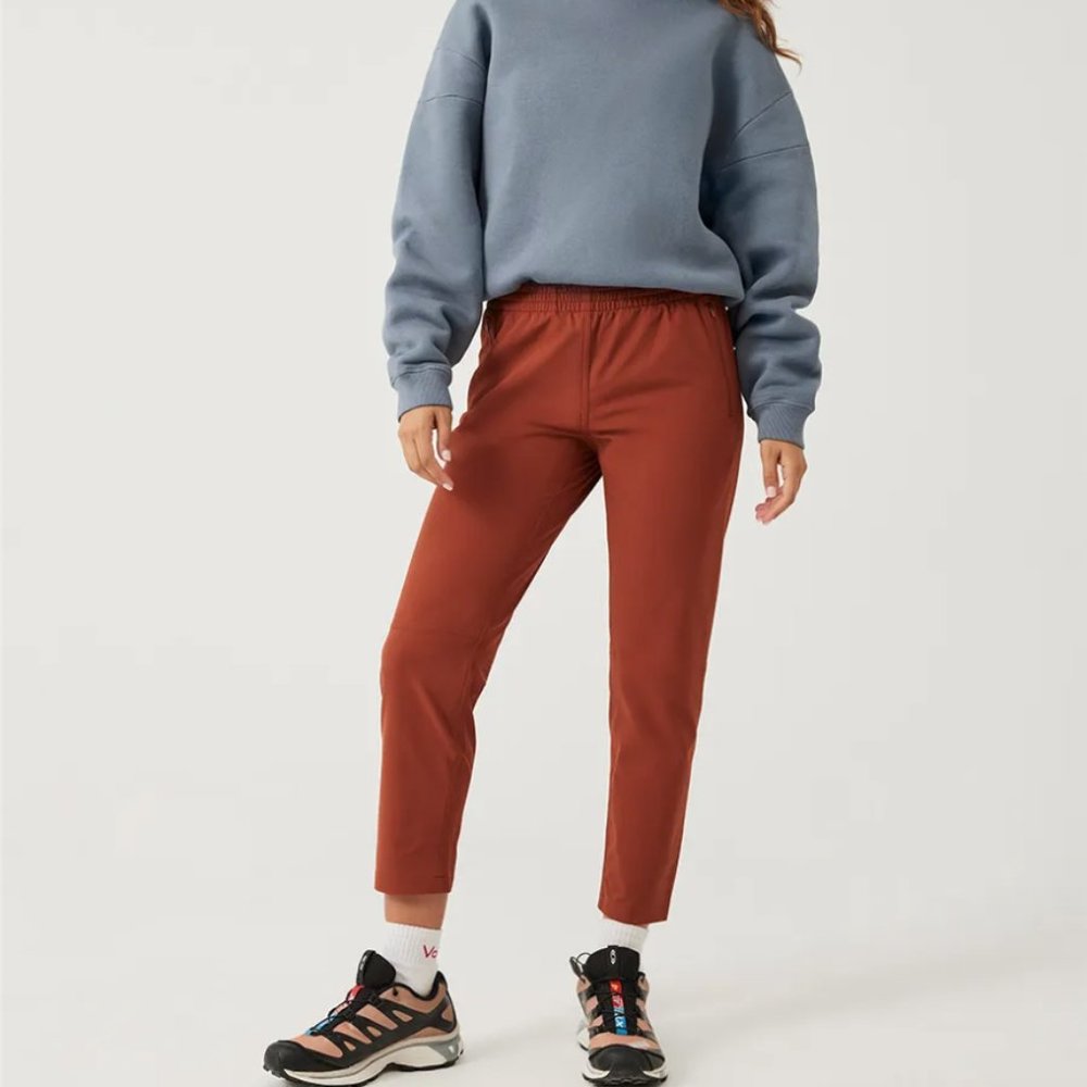 Outdoor Voices Rust Ankle Pants